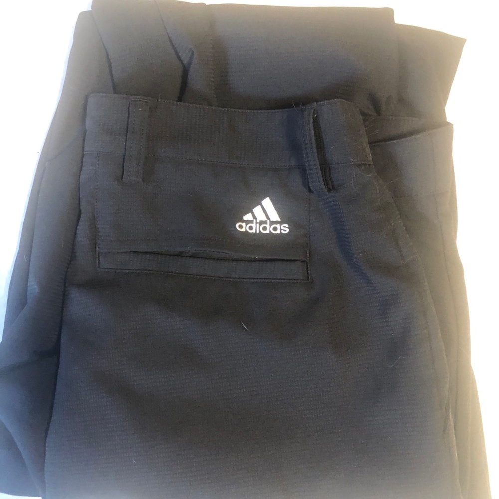 Adidas Climacool golf pants 34x30 flat front black
